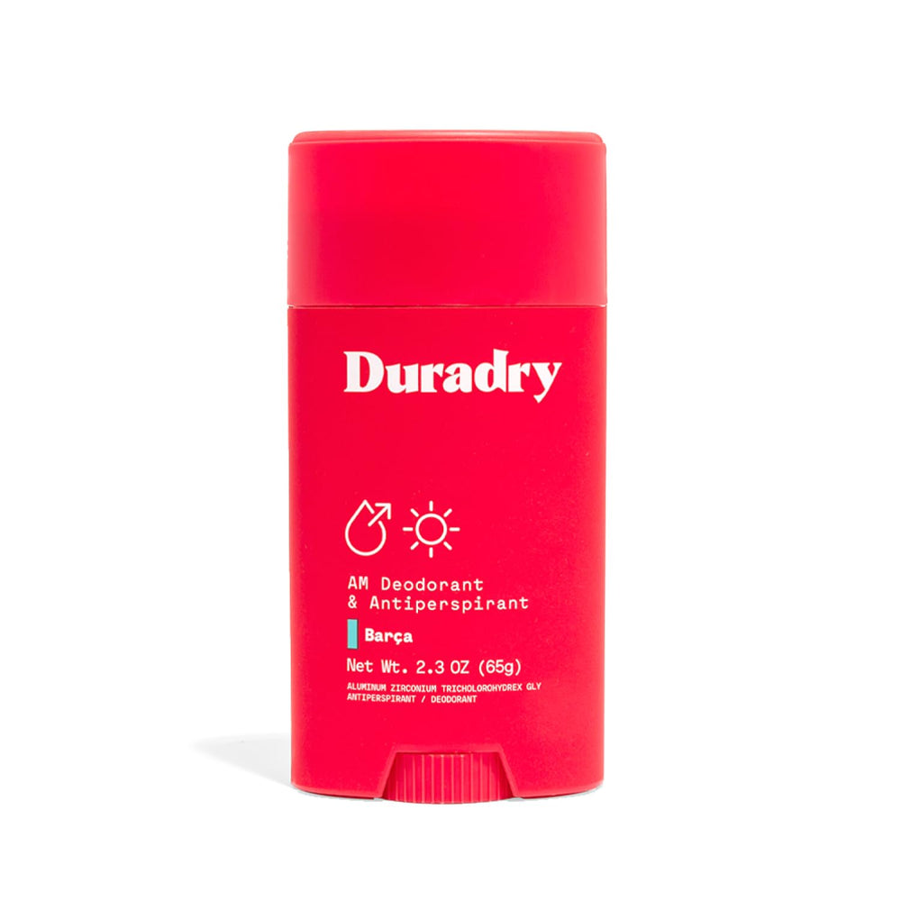 Duradry Barca, stick d'application fluide, pour une sensation sèche et confortable.