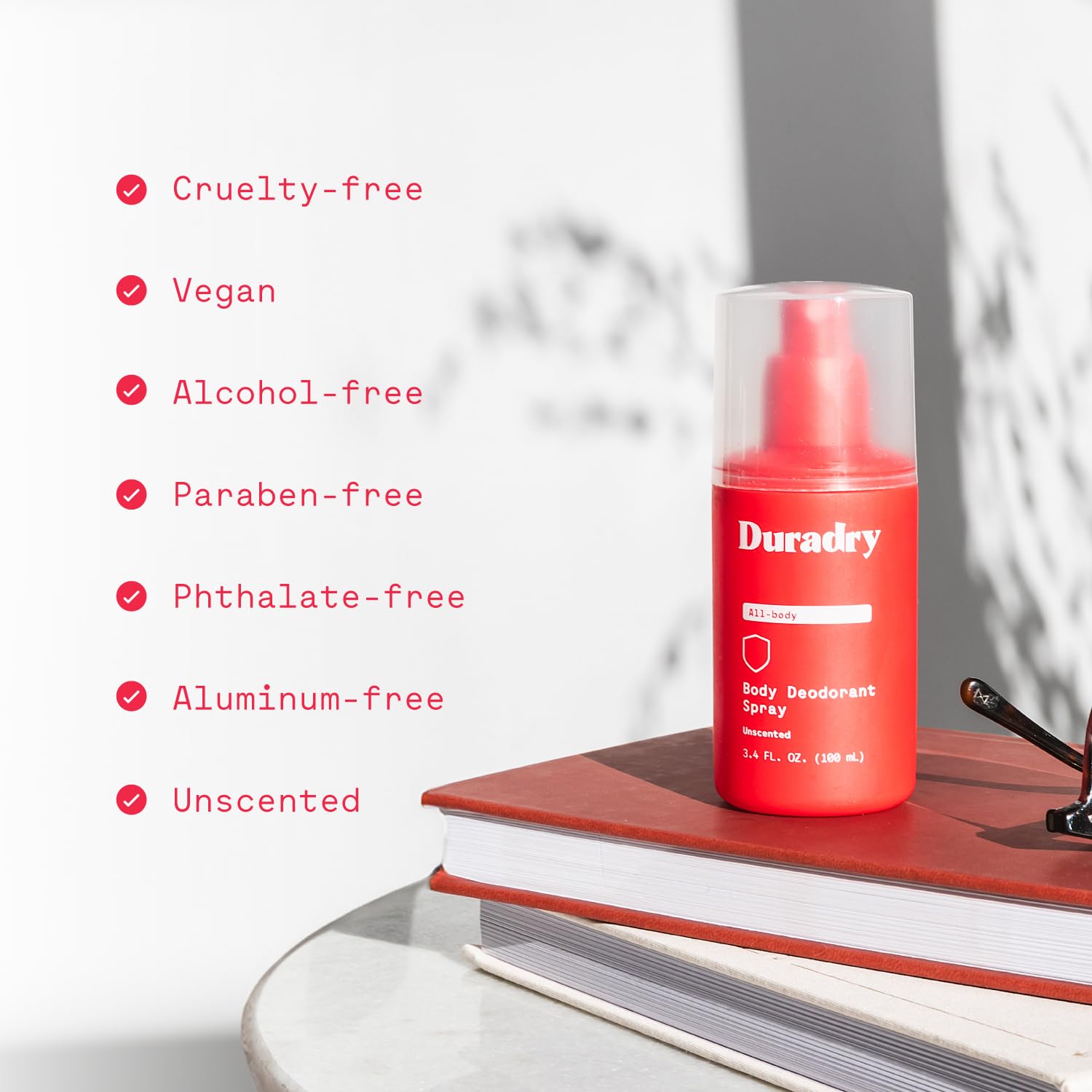 Duradry – emballage clair montrant usage quotidien et polyvalence.