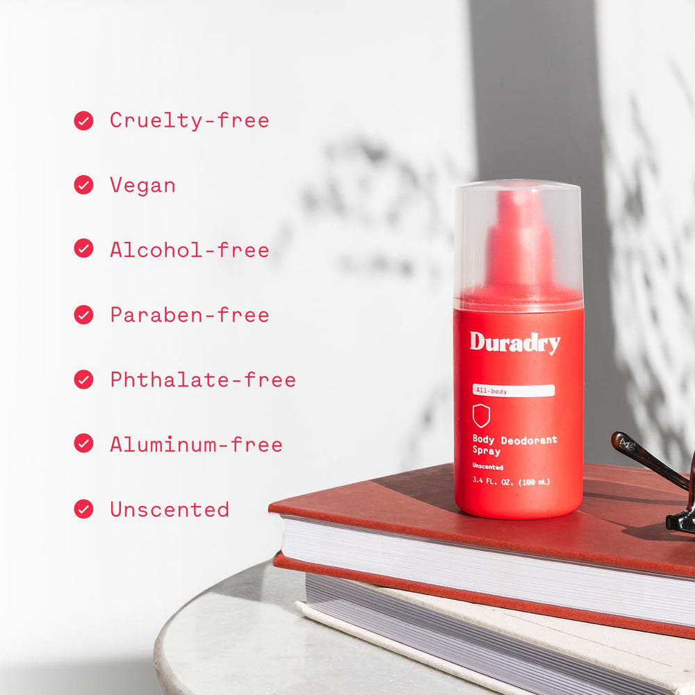 Duradry – emballage clair montrant usage quotidien et polyvalence.