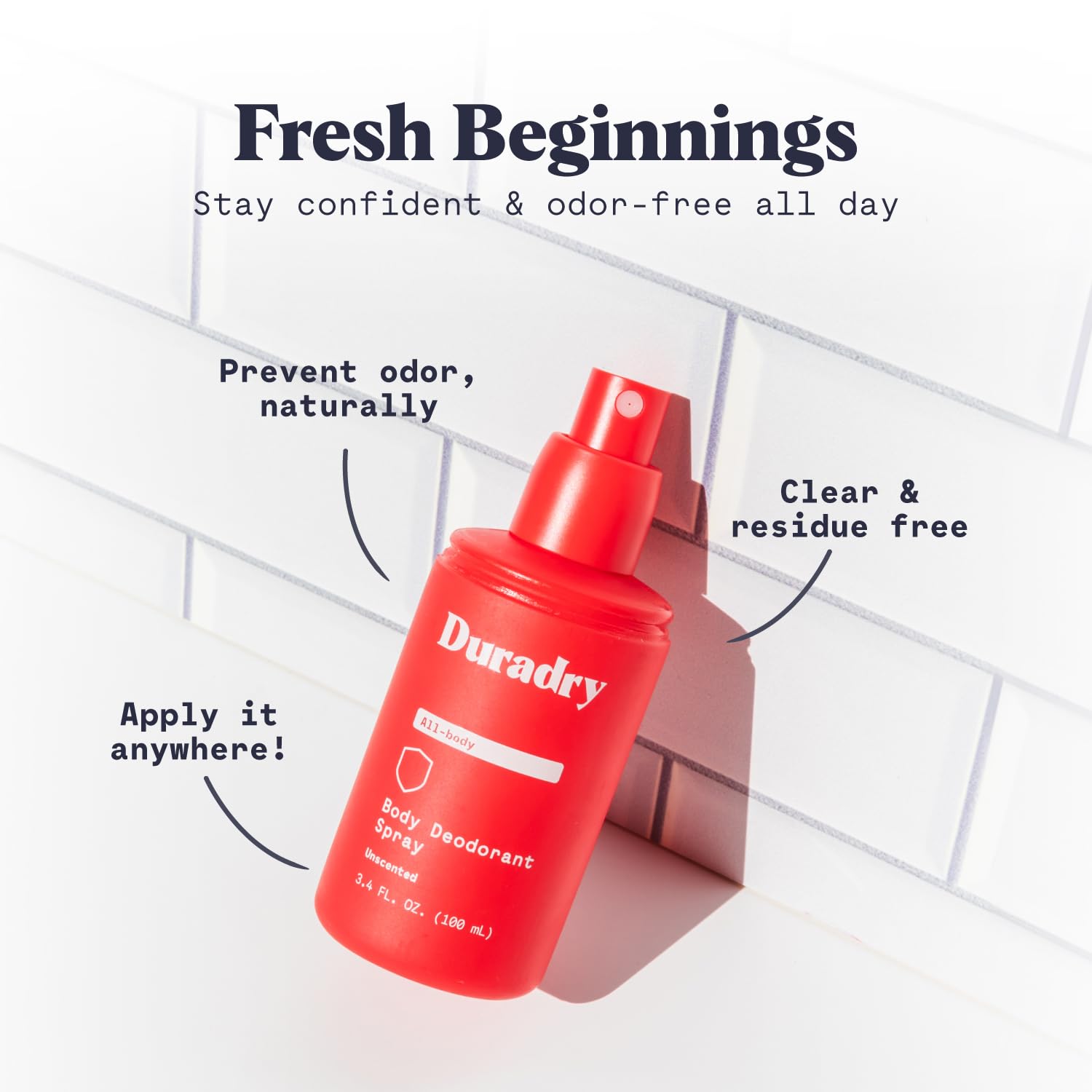 Duradry – sans cruauté et végane, produit éthique.