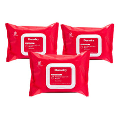 Lingettes Duradry emballage pratique pour voyager facilement.