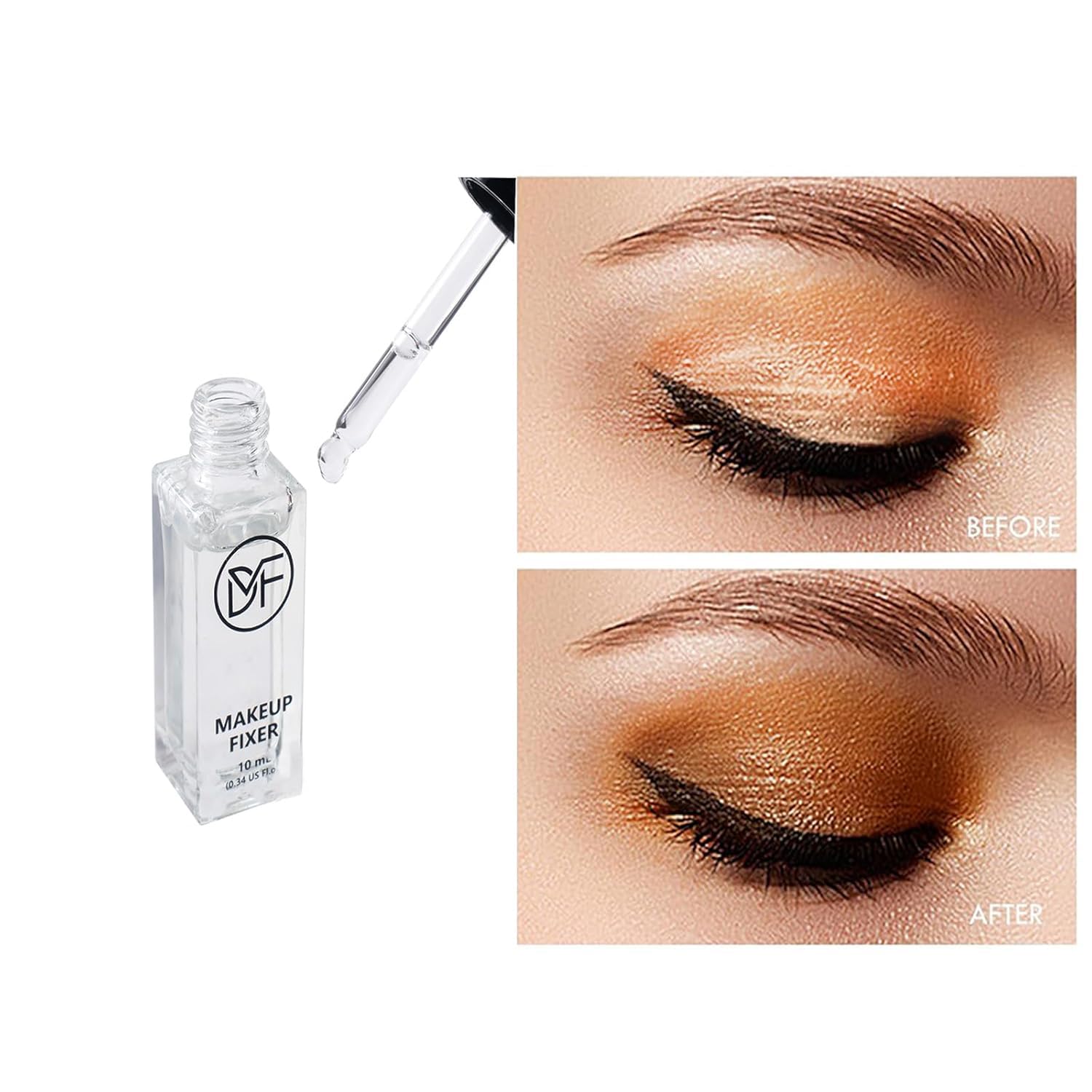 DuralineMakeupFixer enlumineur liquide, apporte luminosité et meilleure adhérence.