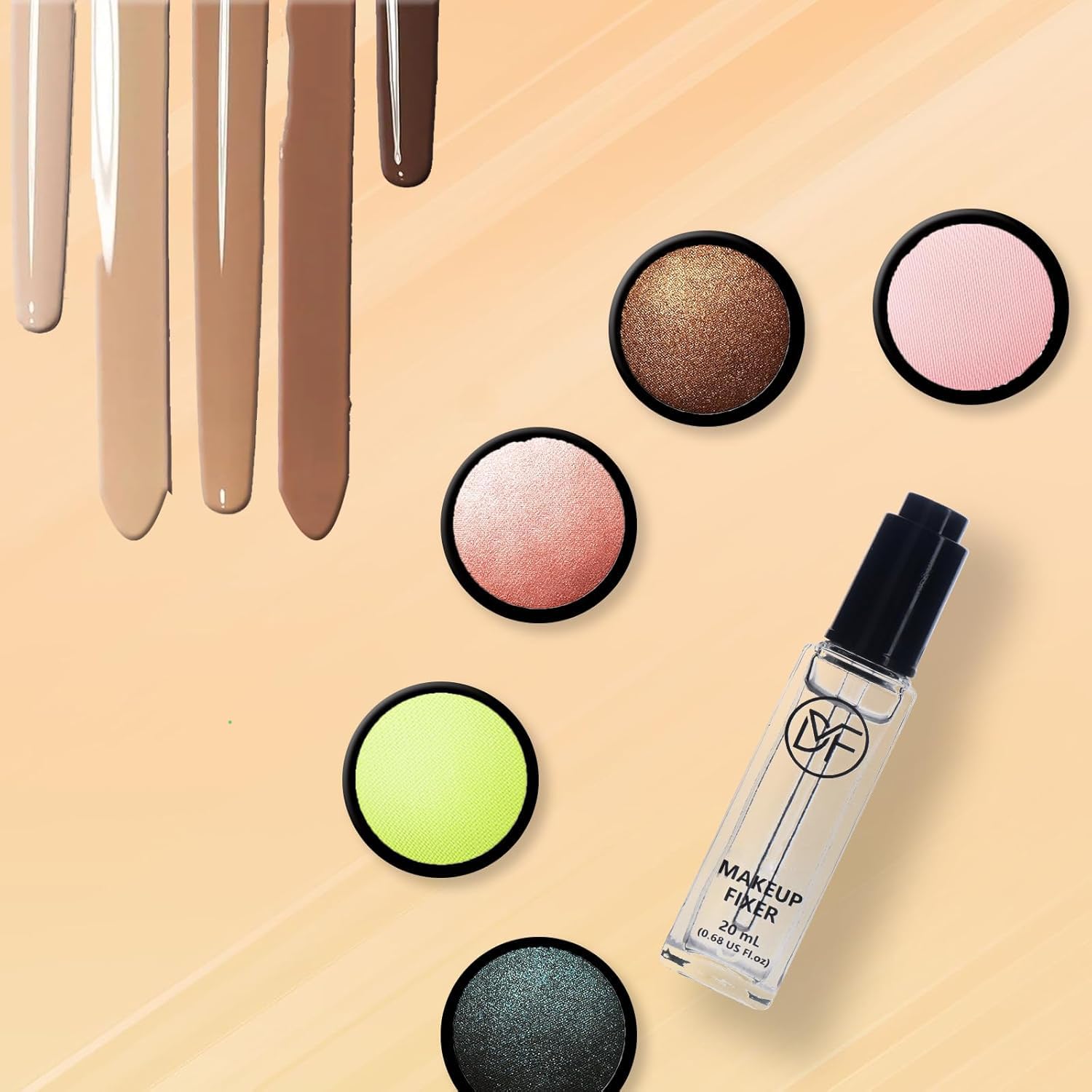 DuralineMakeupFixer fond-de-teint-lumineux améliore tenue et éclat du visage.