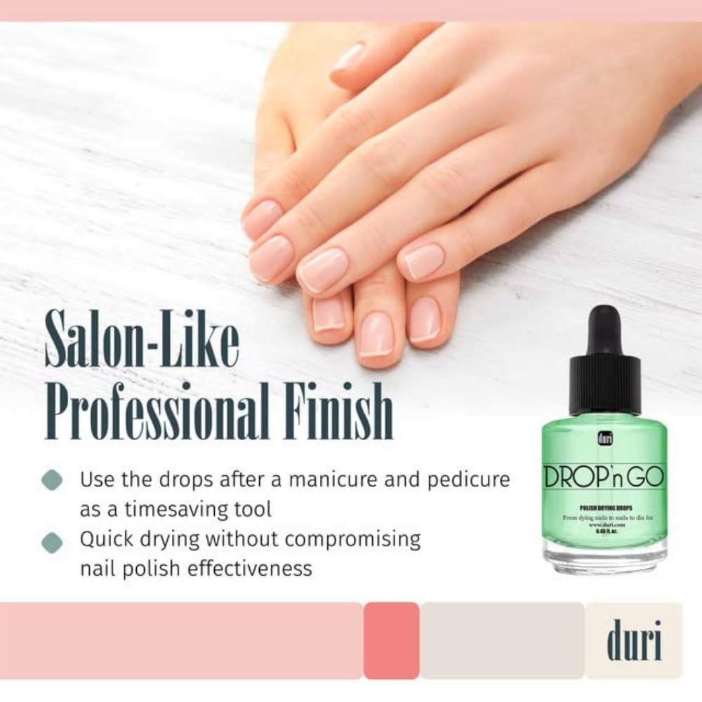 Ongles hydratés et nourris après le séchage.
