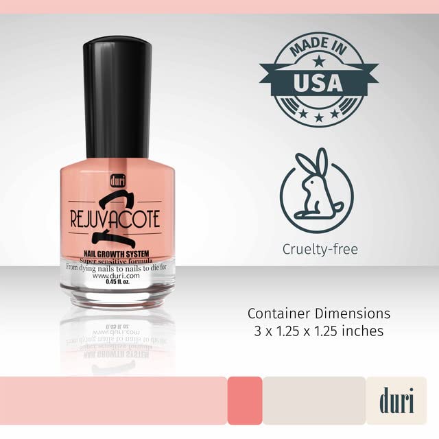 Duri Rejuvacote 2: ongles fins et cassants peuvent gagner en flexibilité et solidité.