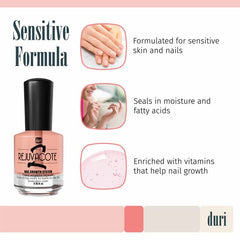 Duri Rejuvacote 2 ongles fragiles montre le soin possible
