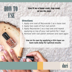 Duri Rejuvacote 2: top coat pour une finition durable après la couleur.