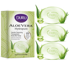 Duru Aloe Vera et Glycérine – savon-barre translucide et hydratant pour peau sensible