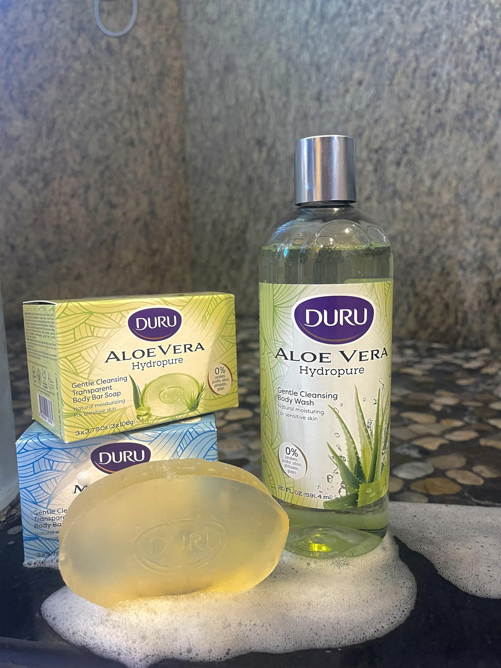 Savon-barre micellaire Duru – nettoyant doux et hydratant