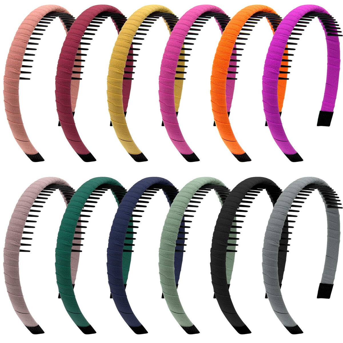 Duufin bandeaux à dents, 12 couleurs pour assortir facilement votre tenue