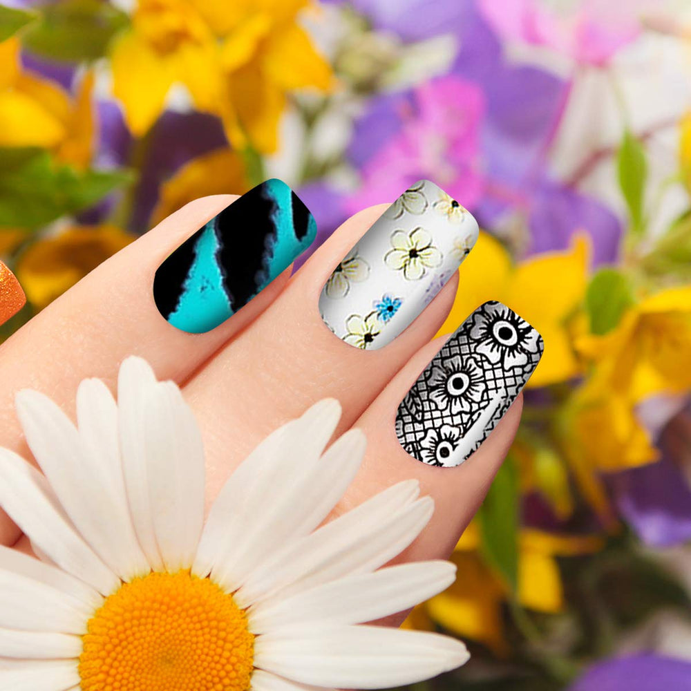 Duufin effet laser argent : fini métallique subtil sur ongles