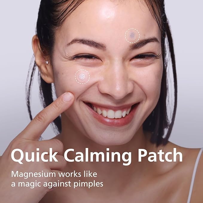 Patch EasyDerm appliqué nocturne, routine soin rapide et discrète.