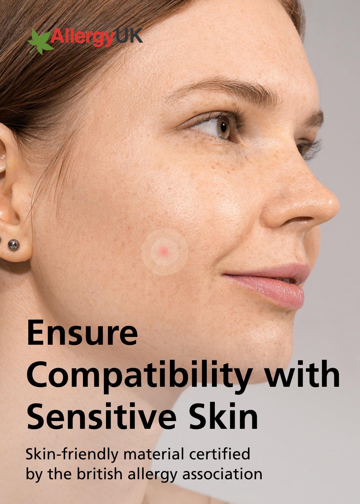 Rituel de soin du visage avec le patch EasyDerm.