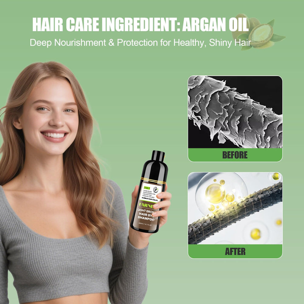 Suitable for all hair types with a glossy finish from Farndu