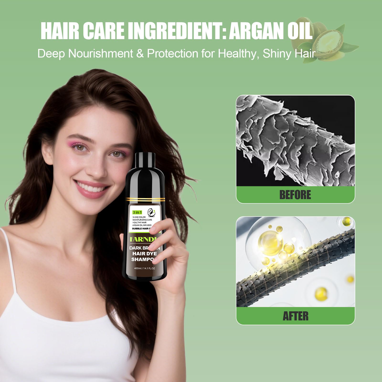 DYEING 221 BC FARNDU sans-ammoniaque et huile d argan nourrissante