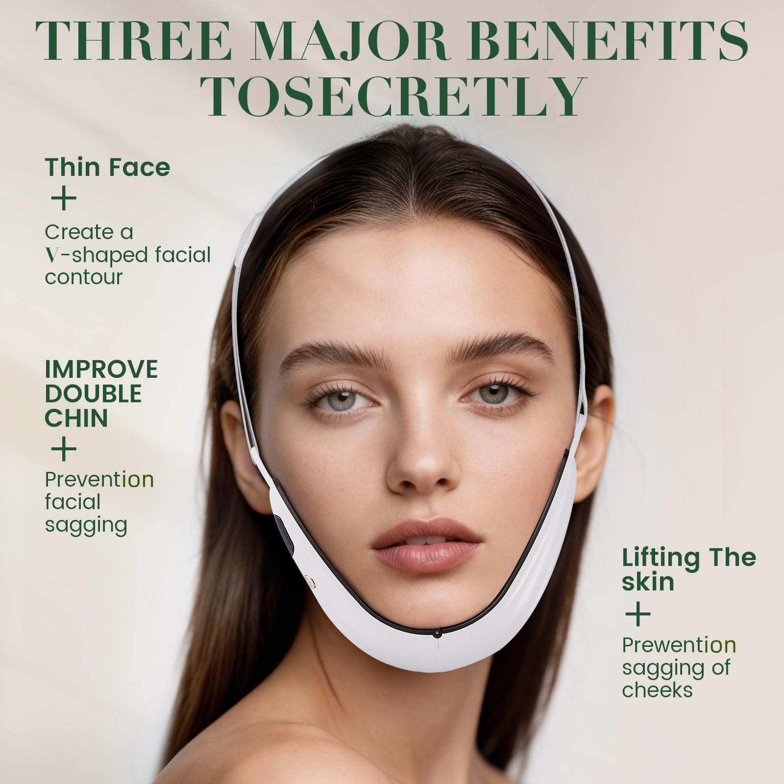 Dyews machine visage forme en V pour un contour plus défini.