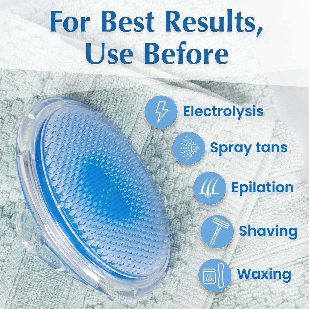Dylonic usage quotidien douche: exfoliation simple pour texture peau ameliorée.