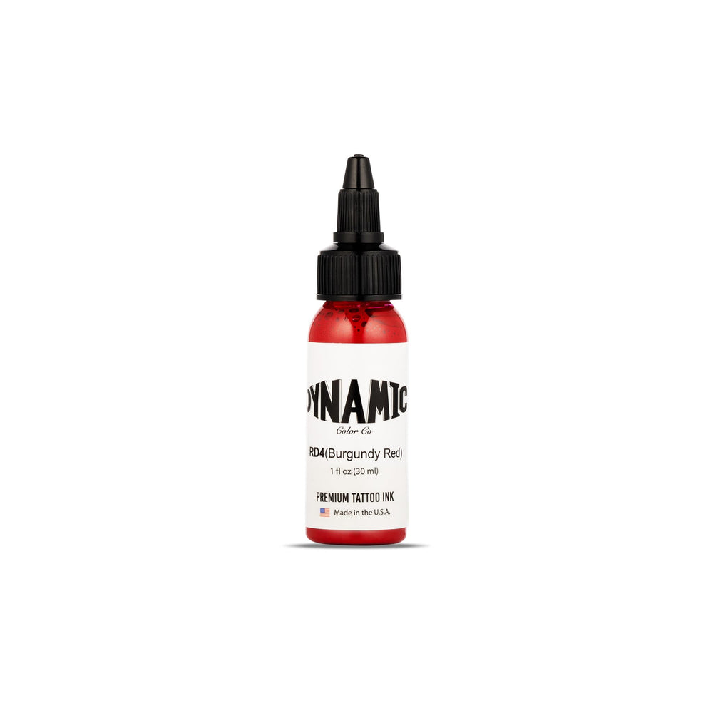Dynamic Color Co Bourgogne Rouge: bouteille d encre tatouage avec pigment élevé pour détails nets