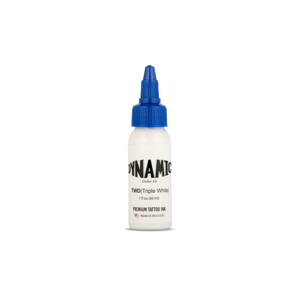 Bouteille Dynamic Color Co d'encre blanche triple pour détails précis