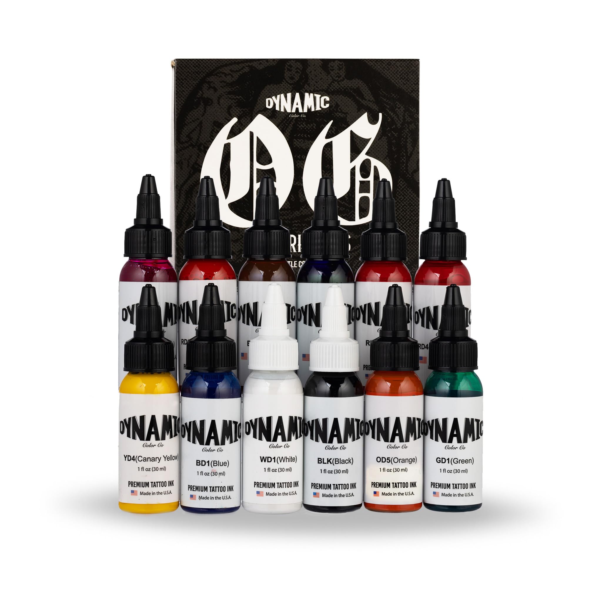 Dynamic Color Co: bouteille stérilisée 1oz prête à l’emploi pour une application propre.