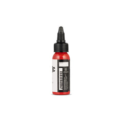 Échantillon de couleurs intenses montrant le rouge vibrant de Dynamic Color Co