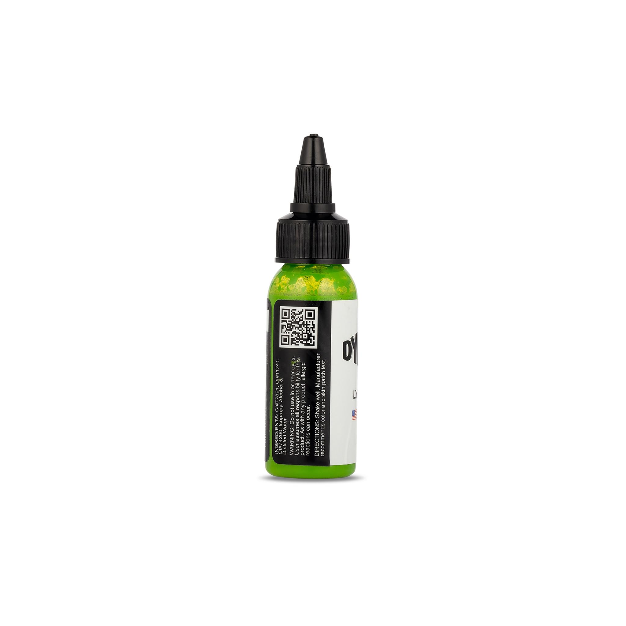 Dynamic Color Co emballage hygiénique avec étiquette anti‑contrefaçon.