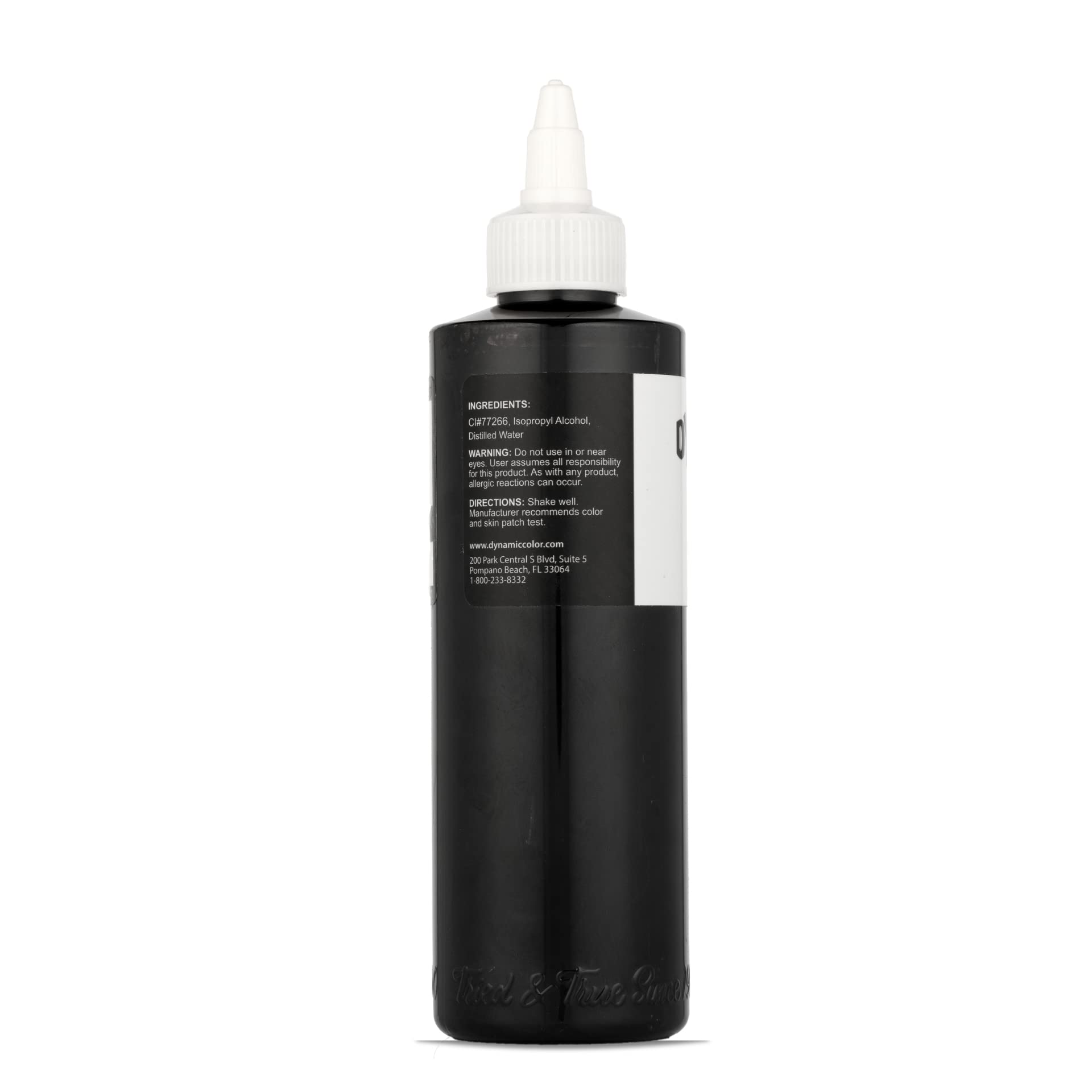 Dynamic Color Co Encre Noire, détail fin pour lignes fines et précision.