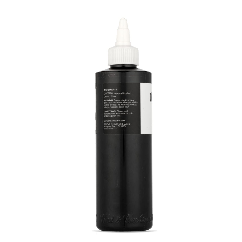 Dynamic Color Co Encre Noire, détail fin pour lignes fines et précision.