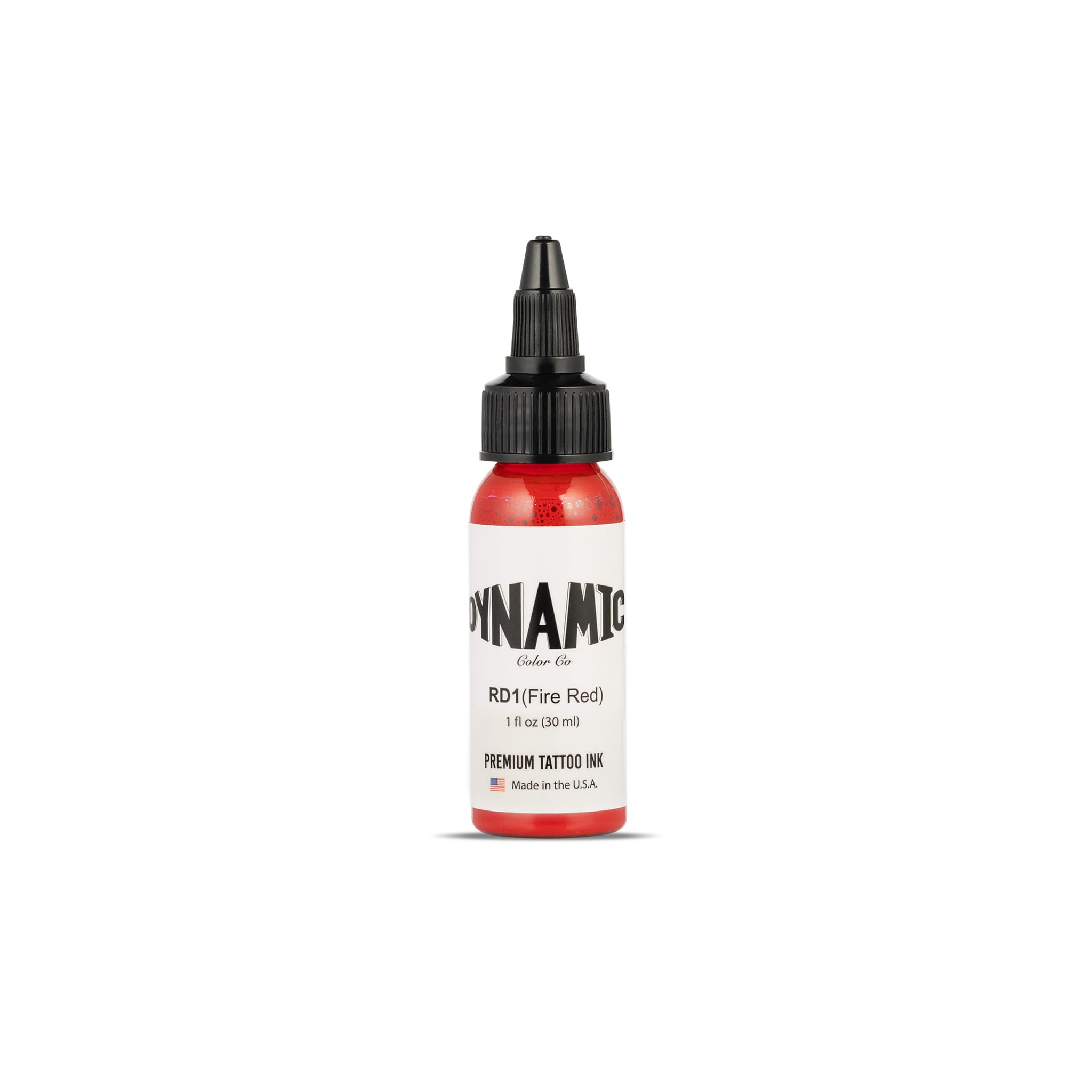 Dynamic Color Co encre tatouage rouge-feu pour contours nets et détails précis
