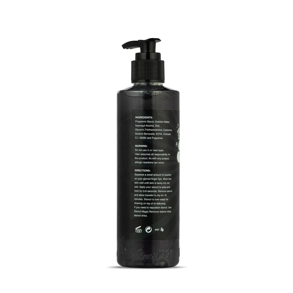 Gel Dynamic Color Co pour pochoir tatouage, transfert clair sur peau