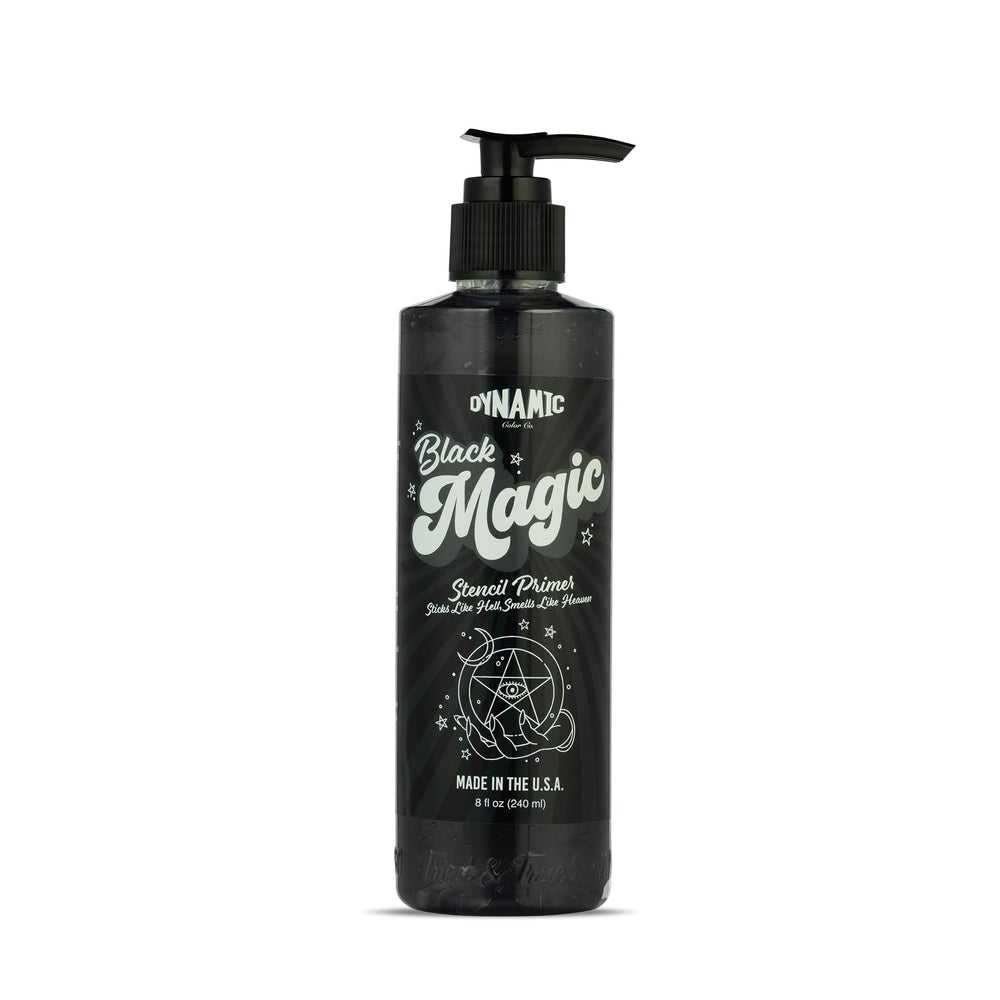 Dynamic Color Co Magie Noire : primer pour pochoirs tatouage sur bouteille 8 oz