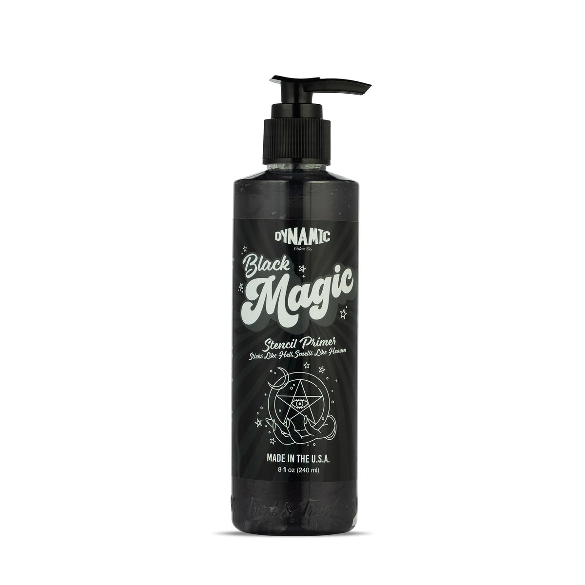 Dynamic Color Co Magie Noire : primer pour pochoirs tatouage sur bouteille 8 oz