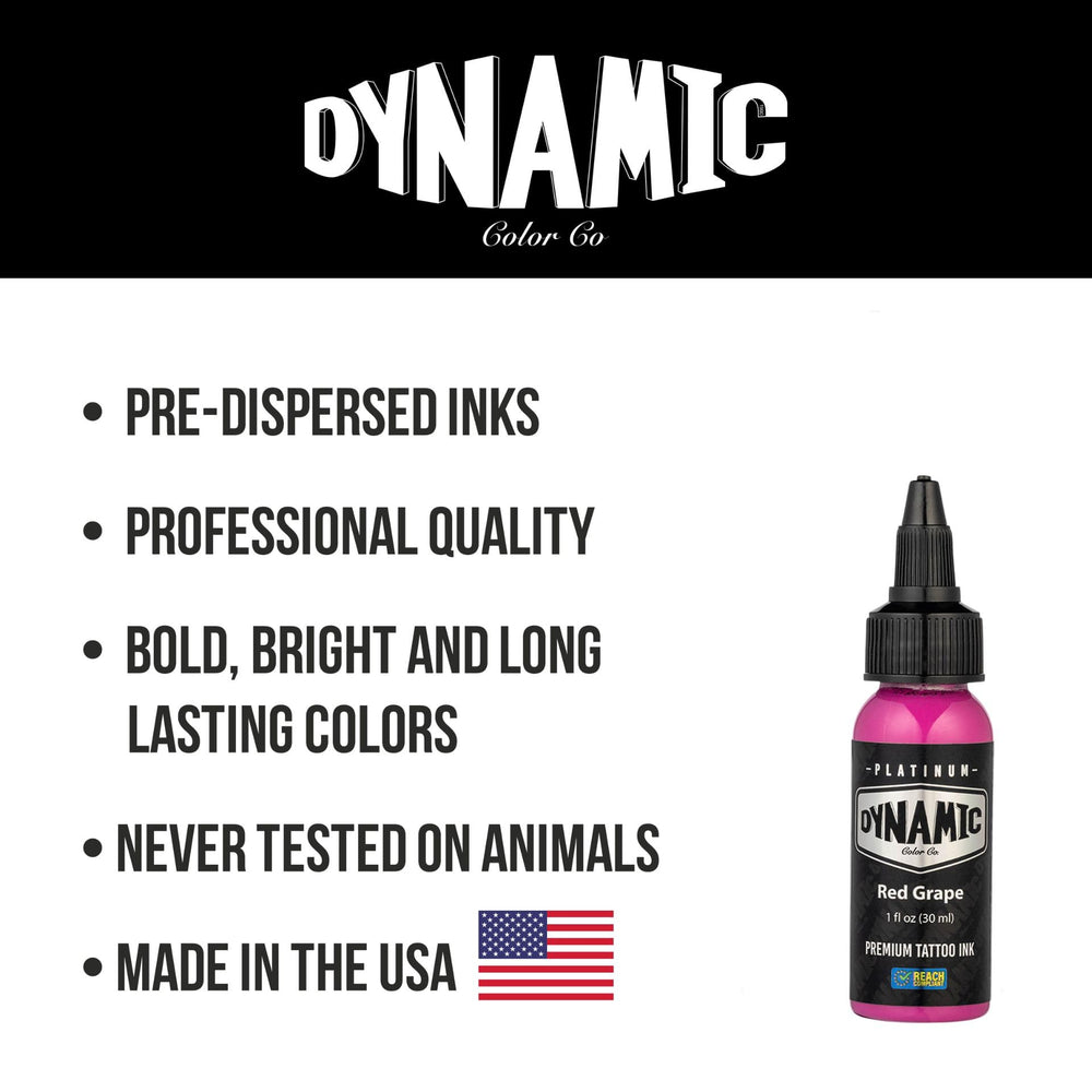 Dynamic Color Co Platinum Red Grape, fabriqué en Espagne avec traçabilité fiable.