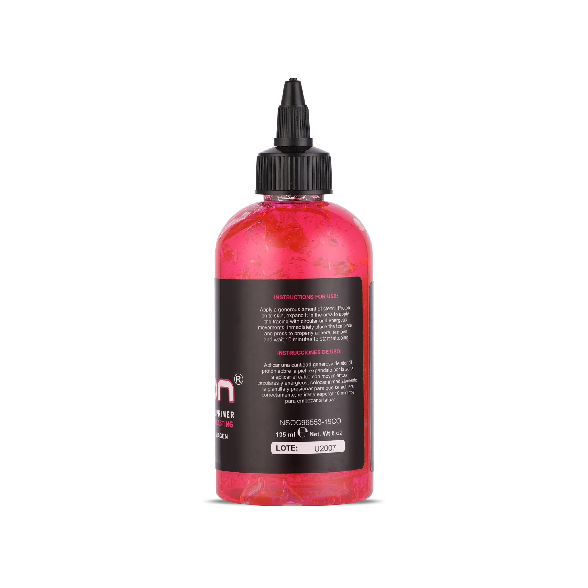 Dynamic Color Co Proton Primer - application sur peau, transfert clair et précis.