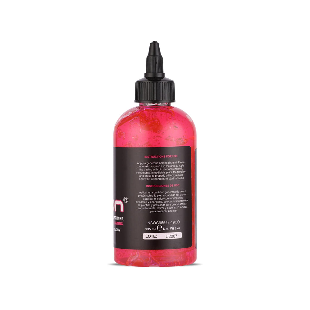 Dynamic Color Co Proton Primer - application sur peau, transfert clair et précis.