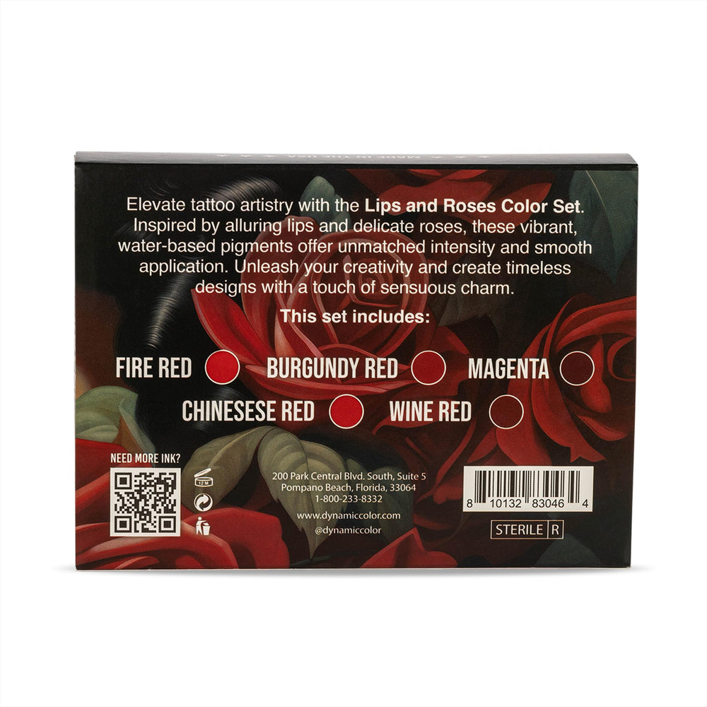 Dynamic Color Co Rouge Bourgogne – couleur riche et durable pour ombrage et remplissage