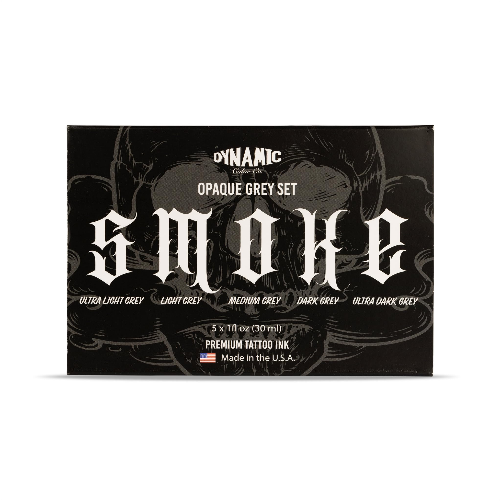 Dynamic Color Co Smoke Set – gris ultra clair pour dégradés subtils et remplissages nets.