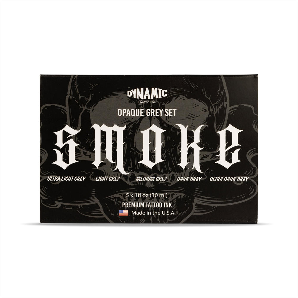 Dynamic Color Co Smoke Set – gris ultra clair pour dégradés subtils et remplissages nets.