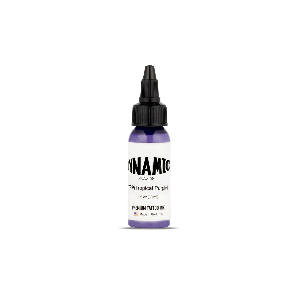 Dynamic Color Co Tropical Purple: bouteille stérilisée prête pour sessions précises et propres.