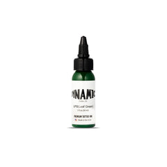 Dynamic Color Co – encre tatouage vert-feuille, flacon 30 ml, couleur vive.