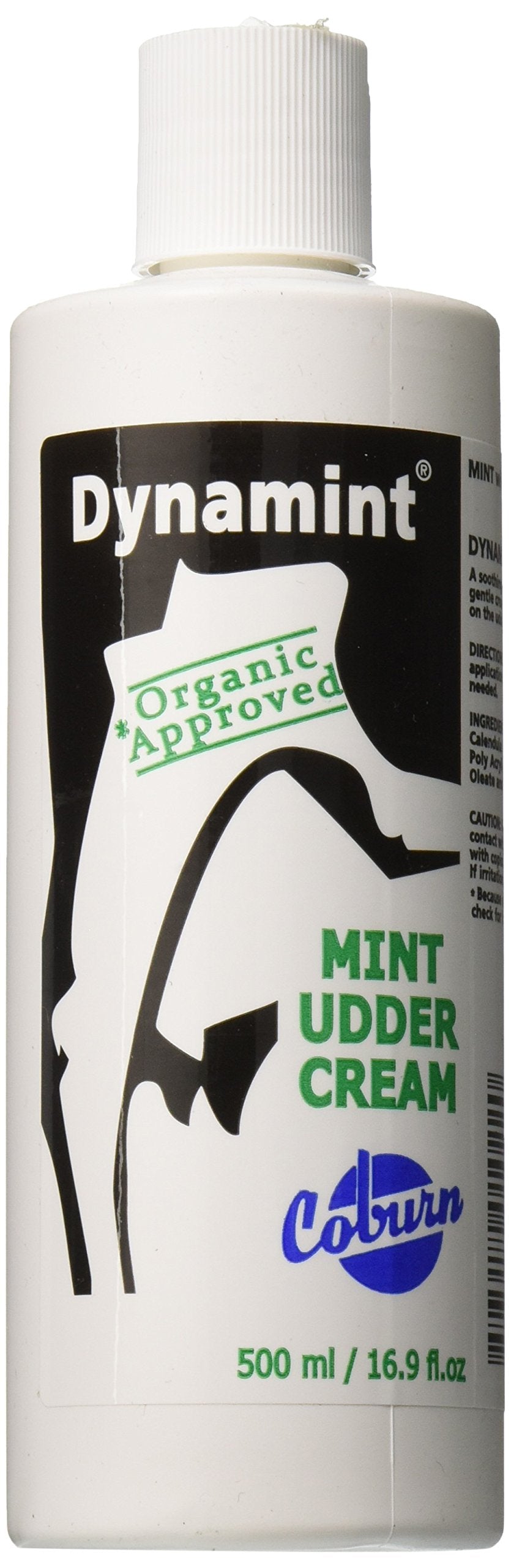 Dynamint Crème pis, flacon 500 ml, soin efficace et rapide.