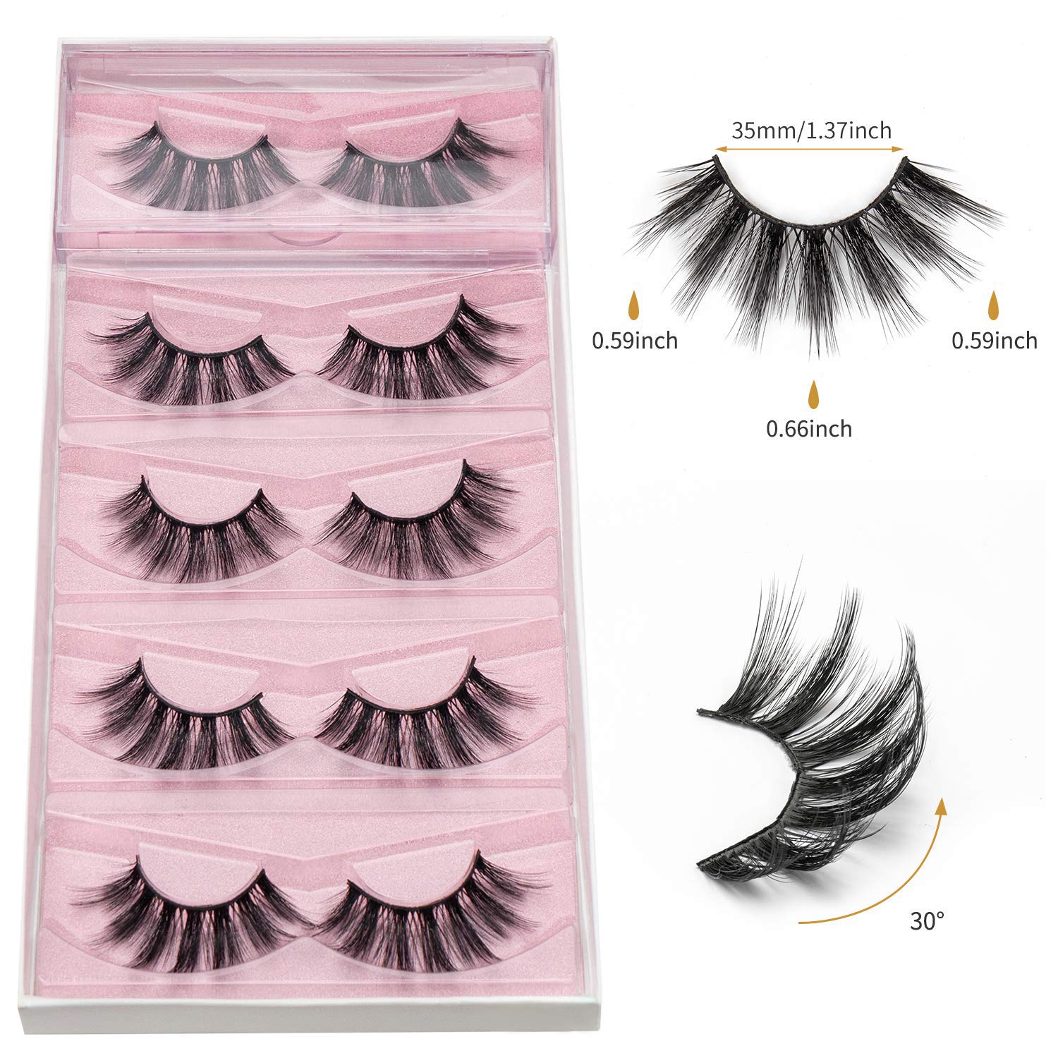 Boîte de voyage pratique pour ranger les cils DYSILK après utilisation.