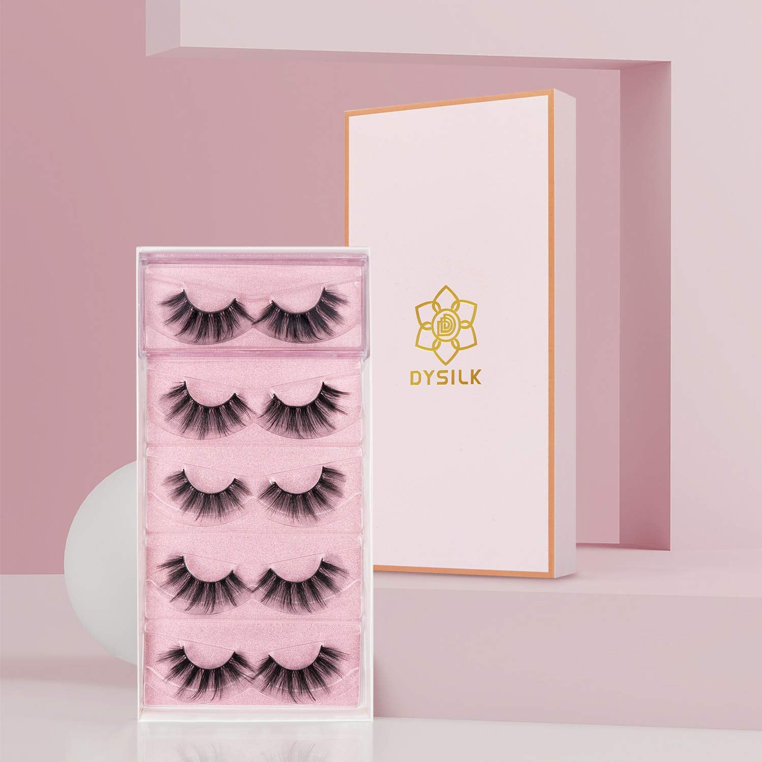 Cils DYSILK variés adaptés à des occasions spéciales et événements.
