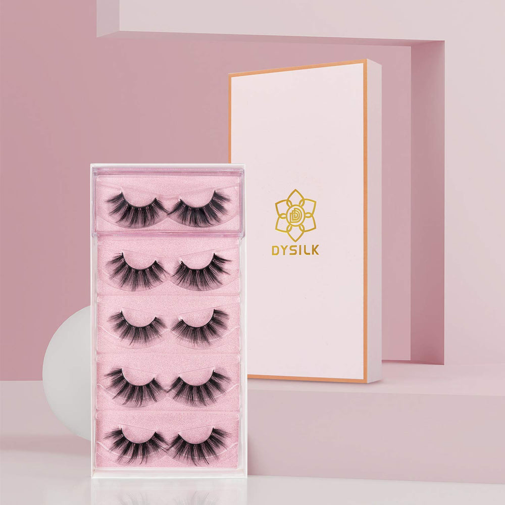 Cils DYSILK variés adaptés à des occasions spéciales et événements.