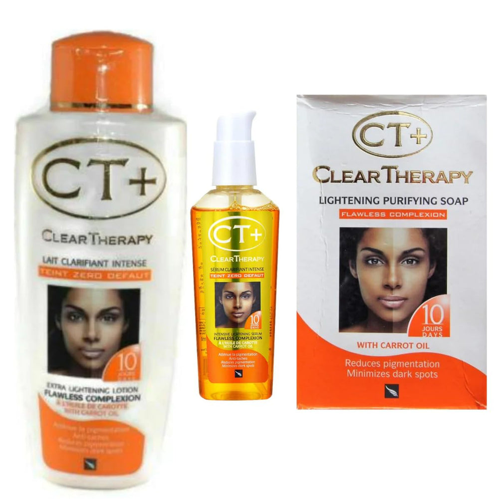 E de B CT+ Clear Therapy: bouteille de lotion légère pour peau uniforme et hydratée
