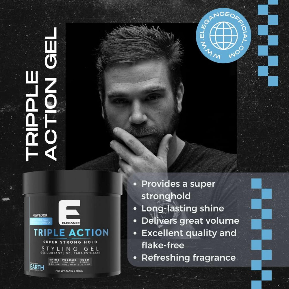 Volume extrême sur cheveux grâce au gel Moon Fragrance d E Elegance