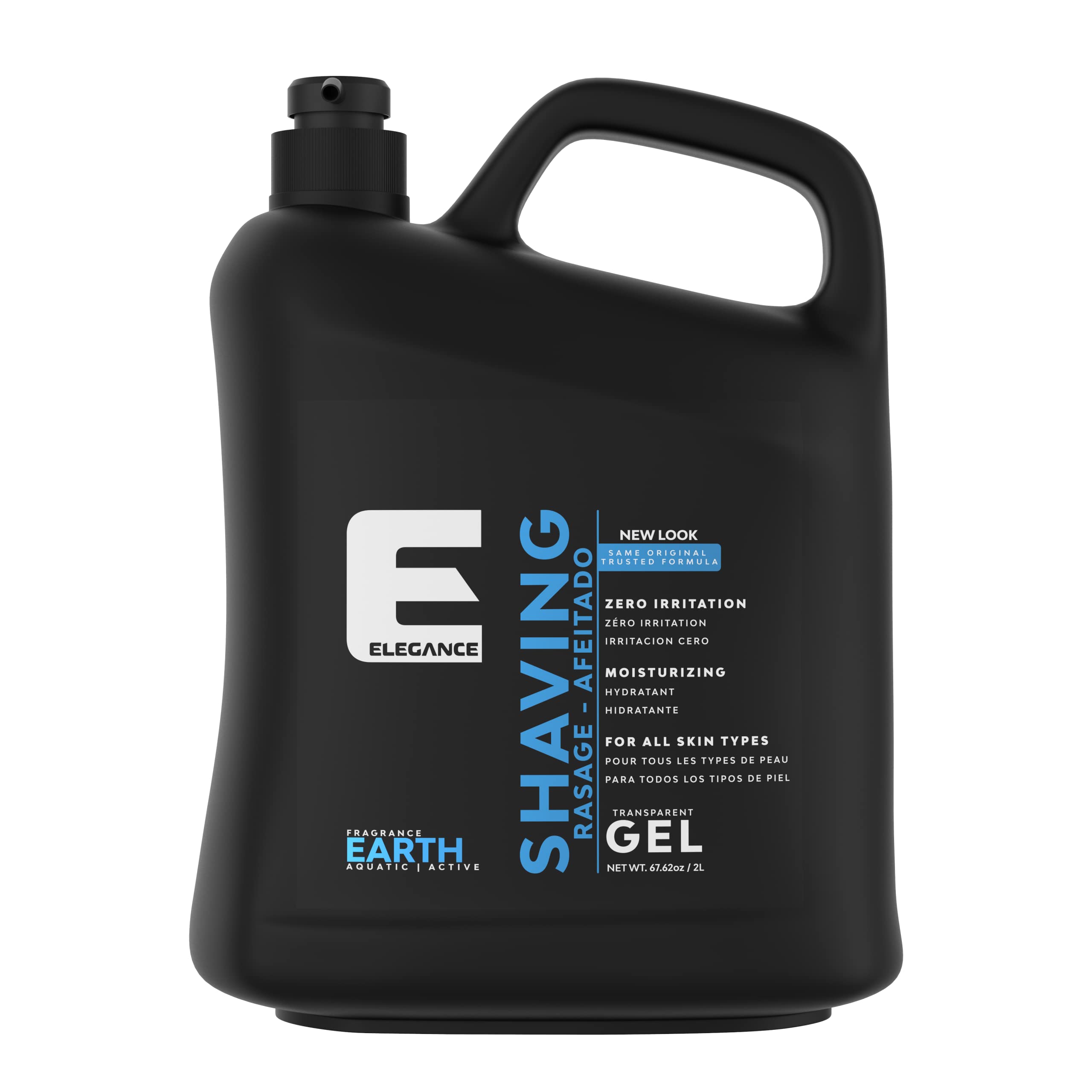E Elegance Gel Clair – pour une application précise et une glisse confortable.
