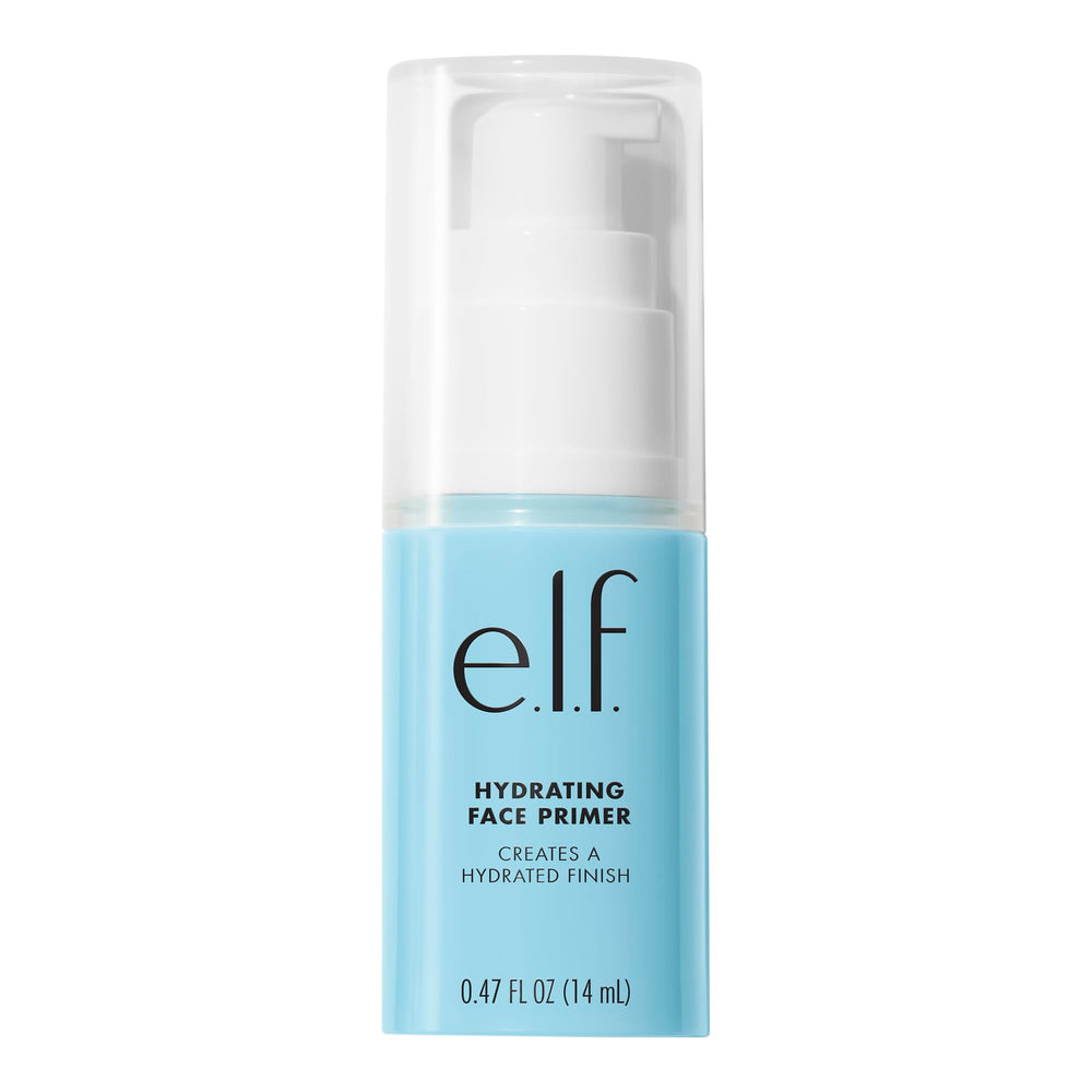 Base hydratante e.l.f. pour le visage, bouteille élégante prête au maquillage