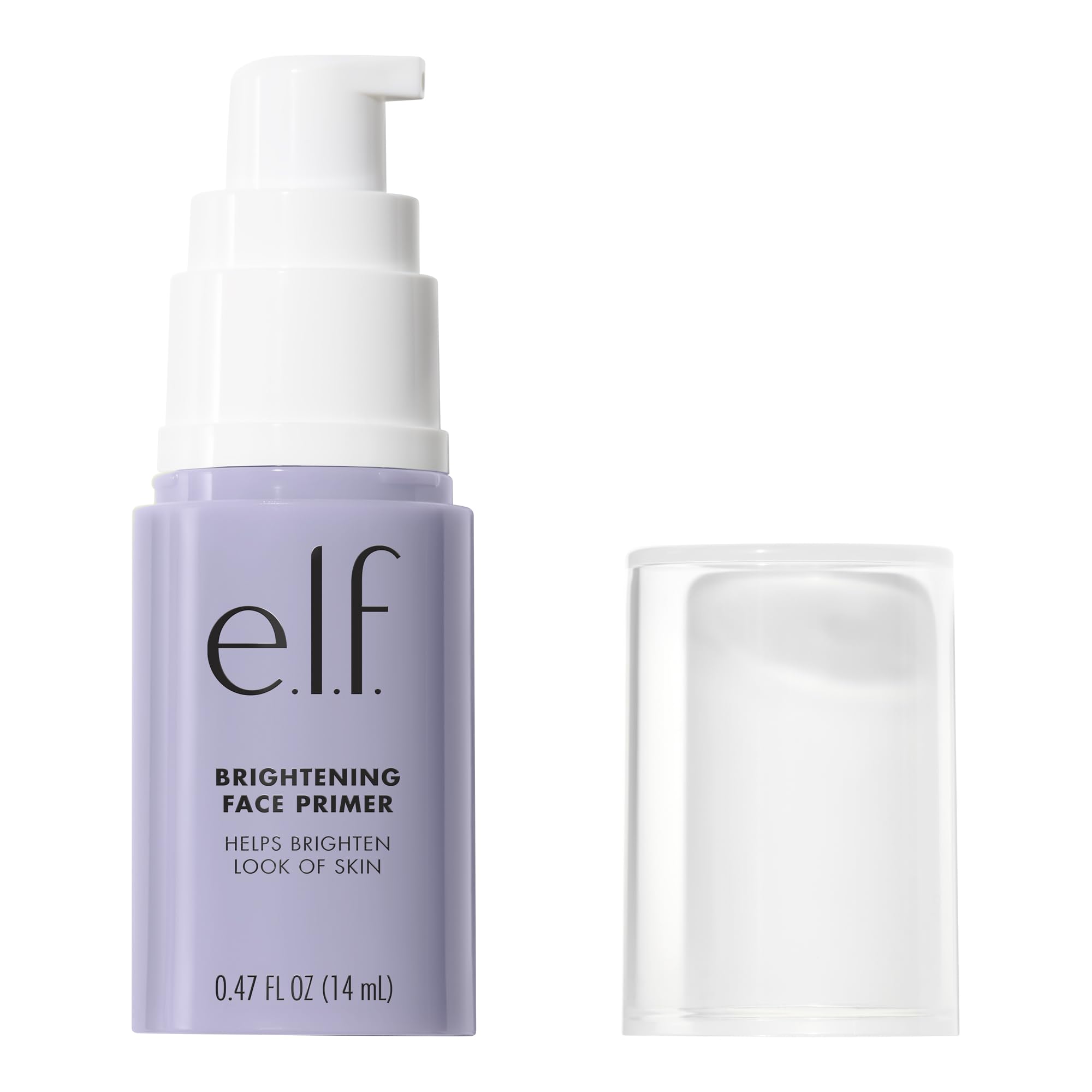 e.l.f. Base Lavande Éclaircissante prépare le visage: toile lisse pour le maquillage.