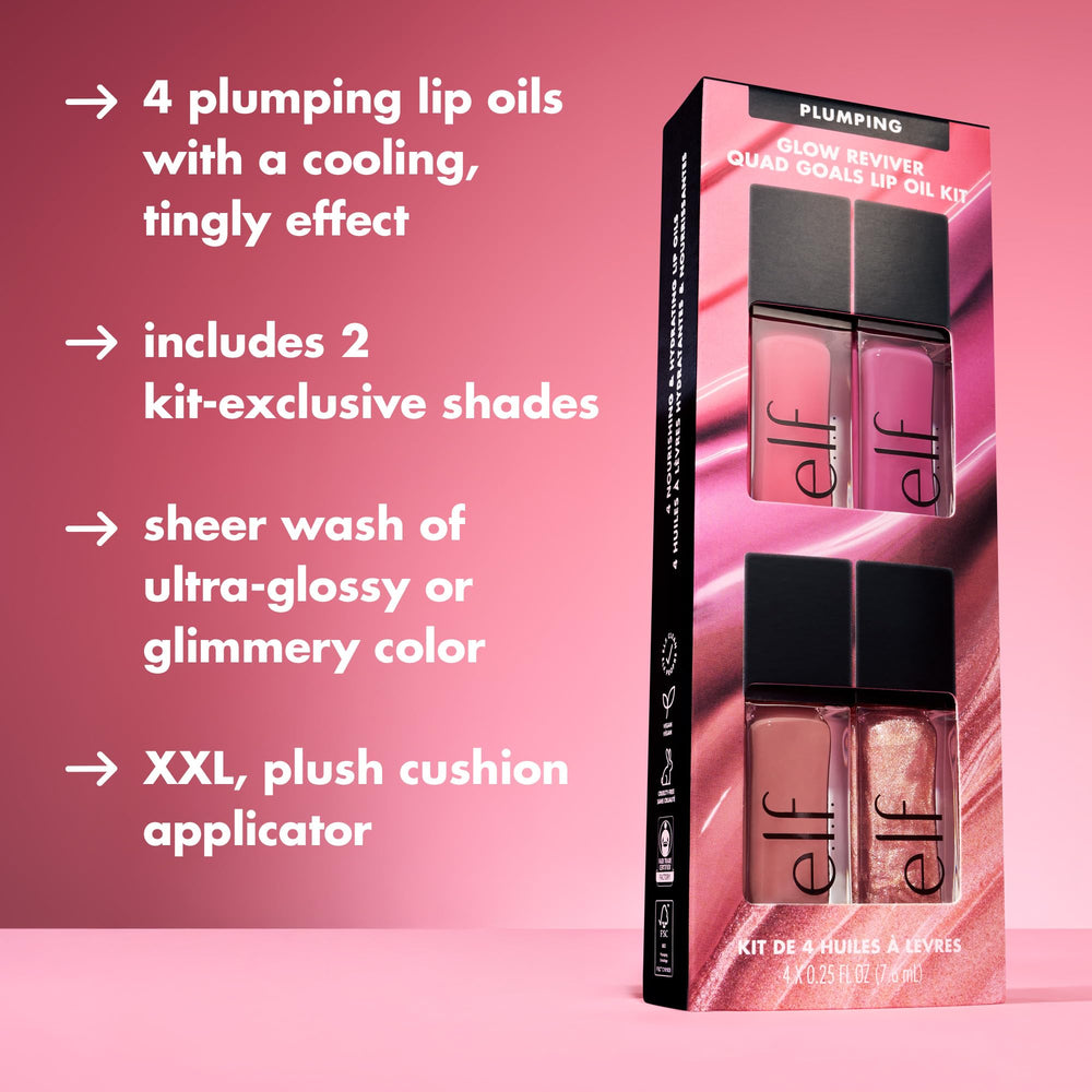 e.l.f Glow Reviver kit Burst Bubble, fini léger et lumineux